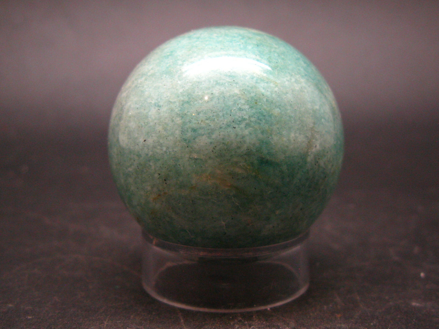 Rich Green Amazonite Sphere Ball From Russia - 1.7"