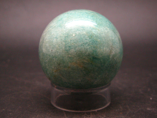Rich Green Amazonite Sphere Ball From Russia - 1.7"