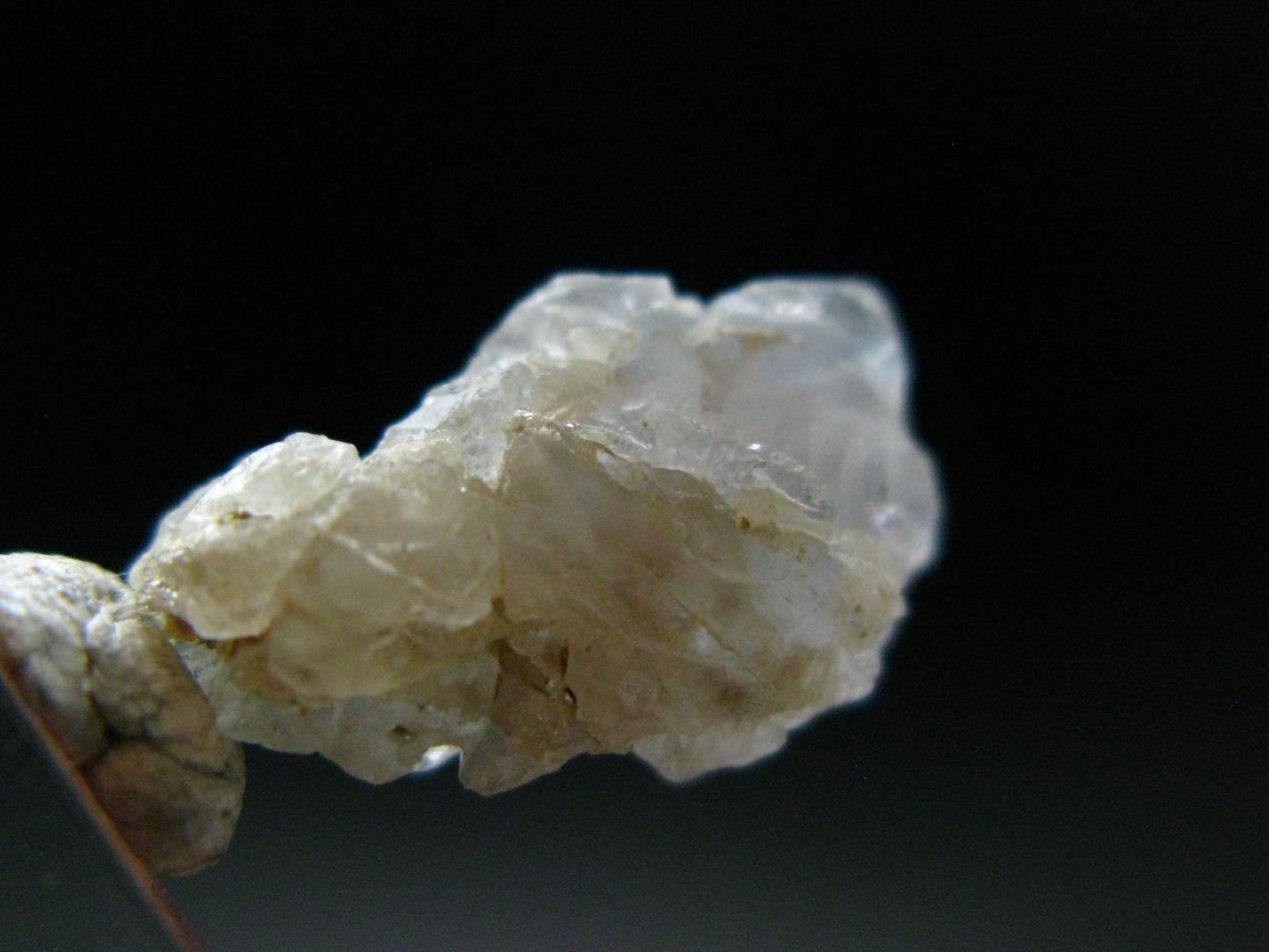Rare Gray Herderite Crystal from Africa - 0.6" - 0.84 Grams
