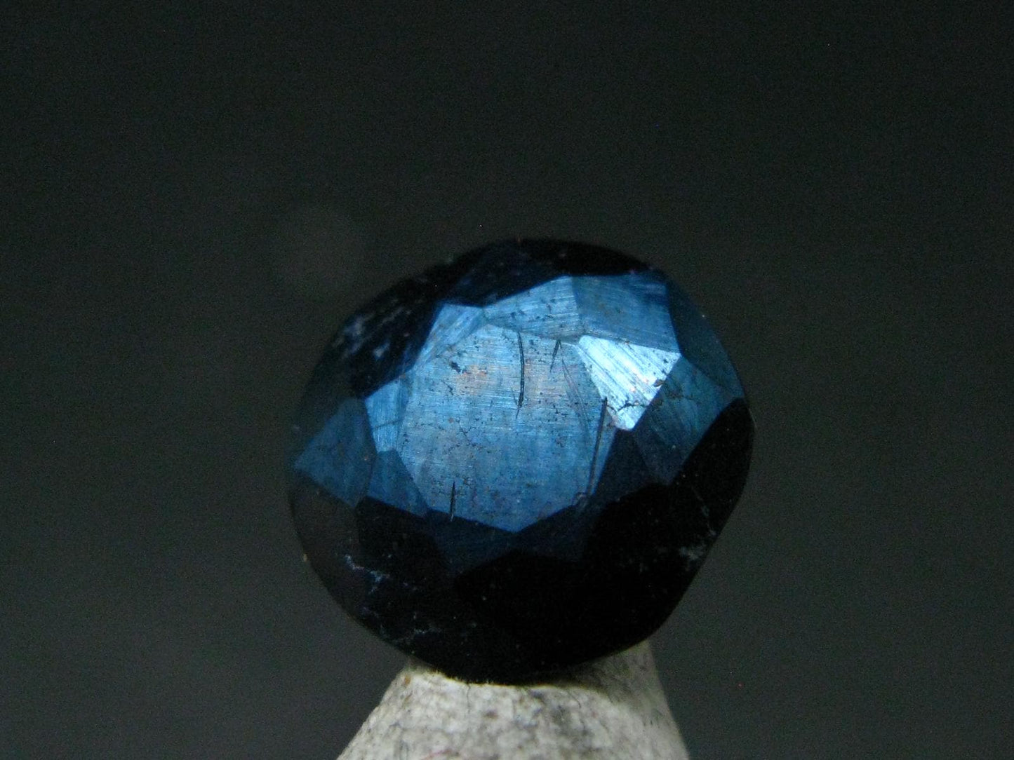 Rare Gem Covellite Cut Stone from Poland - 4.13 Carats