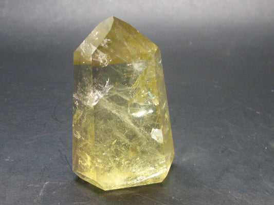 Citrine Unheated Polished Crystal From Brazil - 3.2" - 176.87 Grams