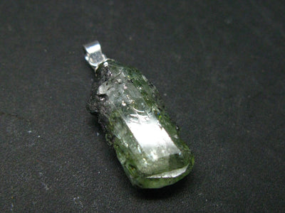 East meets West Gem!! Pistachio-Green Diopside Tashmarine Rare Gem Crystal From Tanzania - 1.1"