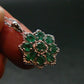 Emerald Silver Pendant W/Chain From Colombia - 3.86 Grams Total
