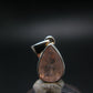 Pink Beryl!! Amazing Natural Facetted Morganite Silver Pendant From Brazil - 0.8" - 3.03 Grams