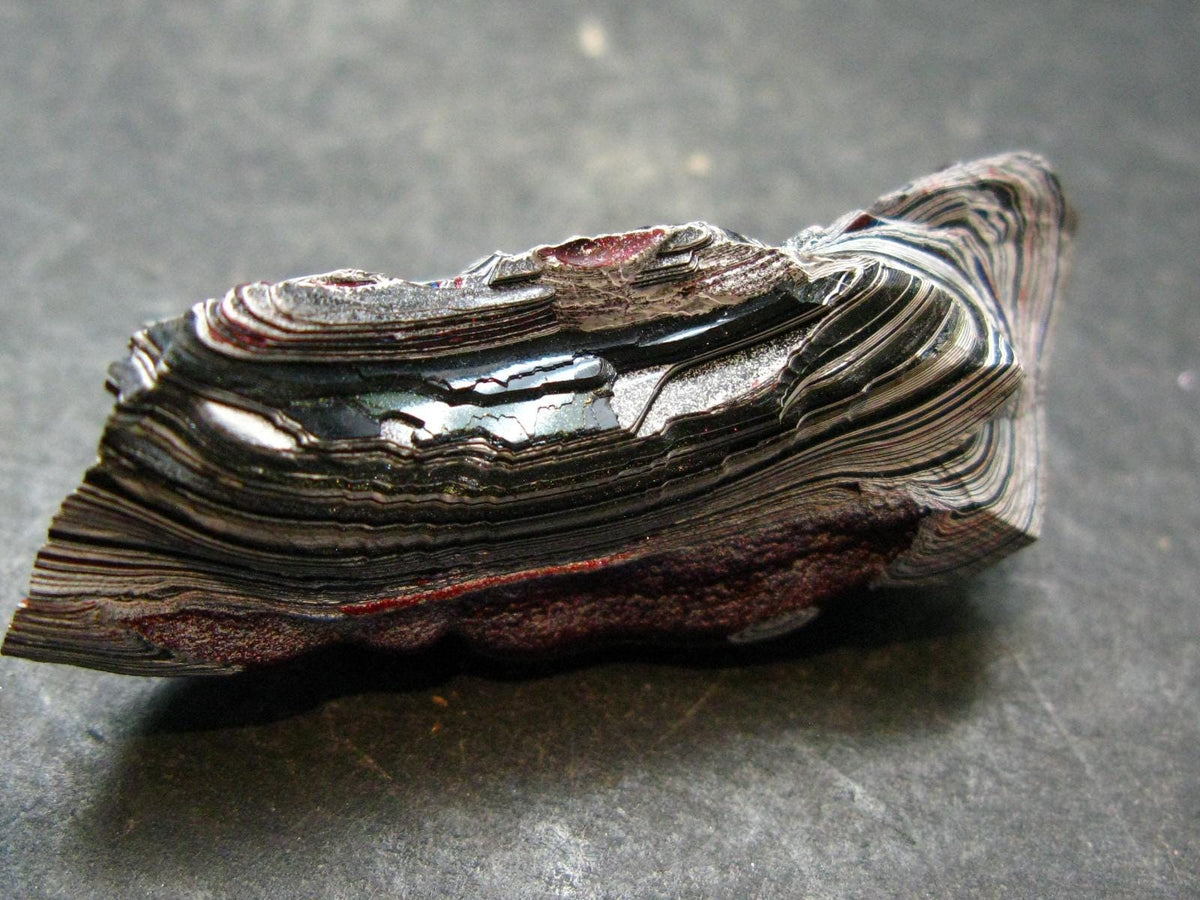 Very Cool Fordite "Detroit Motor City Agate" from Michigan - 1.7"- 7.51 Grams