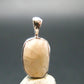 Phenakite Phenacite Crystal Silver Pendant From Brazil - 0.7" - 1.36 Grams