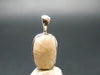 Phenakite Phenacite Crystal Silver Pendant From Brazil - 0.7" - 1.36 Grams