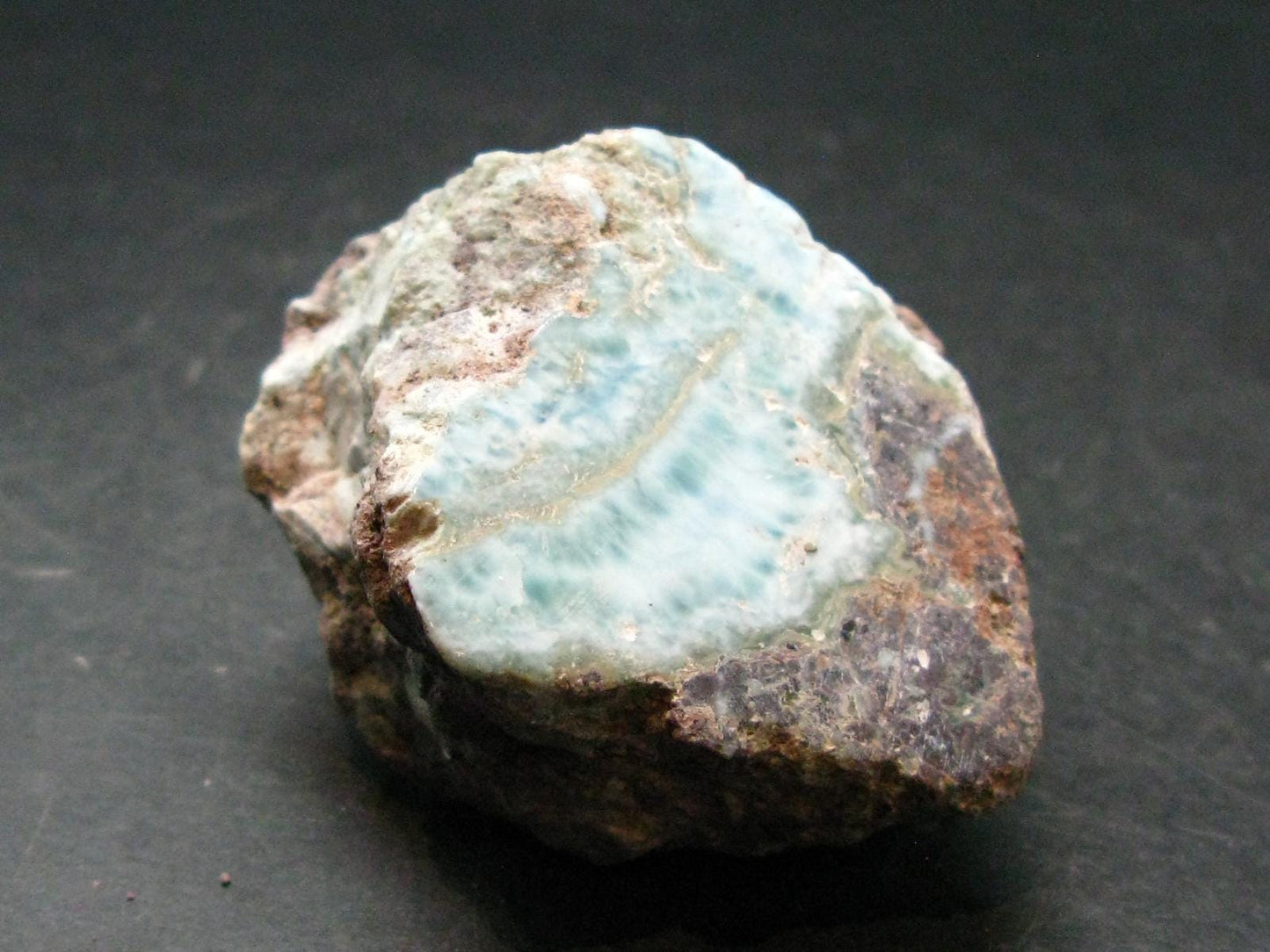 Rare Blue Raw Larimar Pectolite From Dominican Republic - 2.0"