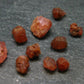 Rare Lot of 10 Pezzottaite Pink Beryl Crystals from Madagascar - 6.17 Carats