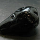 Rare Large Black Tibetan Tektite Tumbled Stone from Tibet - 1.9" - 39.62 Grams