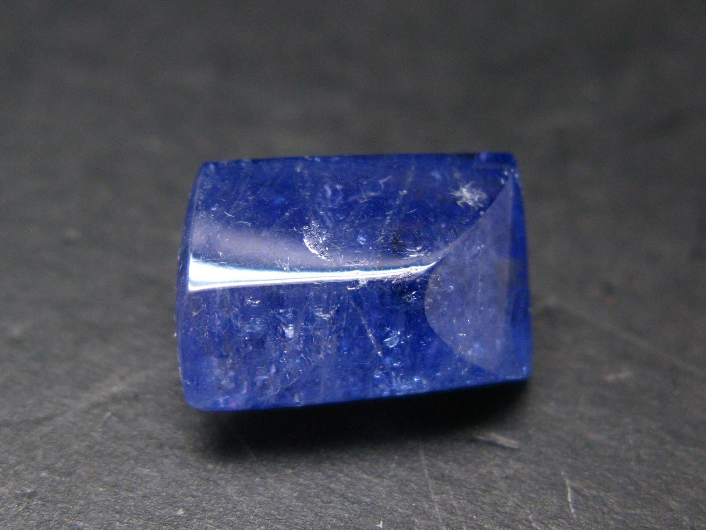 Fine Gem Tanzanite Zoisite Polished Stone From Tanzania - 16.71 Carats - 0.6"