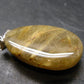 Rutilated Quartz Silver Pendant From Brazil - 1.4"