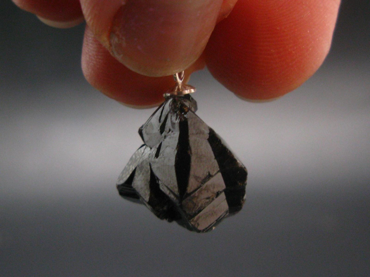 Cassiterite Pendant From China - 0.9" - 7.55 Grams