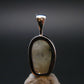 Phenakite Phenacite Crystal Silver Pendant From Brazil - 0.7" - 1.21 Grams