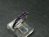 Natural Rich Purple Color Amethyst Sterling Silver Ring - 1.34 Grams - Size 6