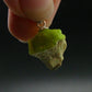 Gaspeite Silver Pendant From Australia - 0.9" - 1.27 Grams
