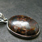 Zincite Franklinite Willemite Silver Pendant From USA - 1.4" - 7.43 Grams