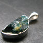 Blue Lazulite Silver Pendant From Pakistan - 0.8" - 2.0 Grams