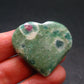 Ruby In Fuchsite Heart From India - 1.3"