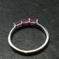 Star Ruby Sterling Silver Ring- Size 7 - 1.54 Grams