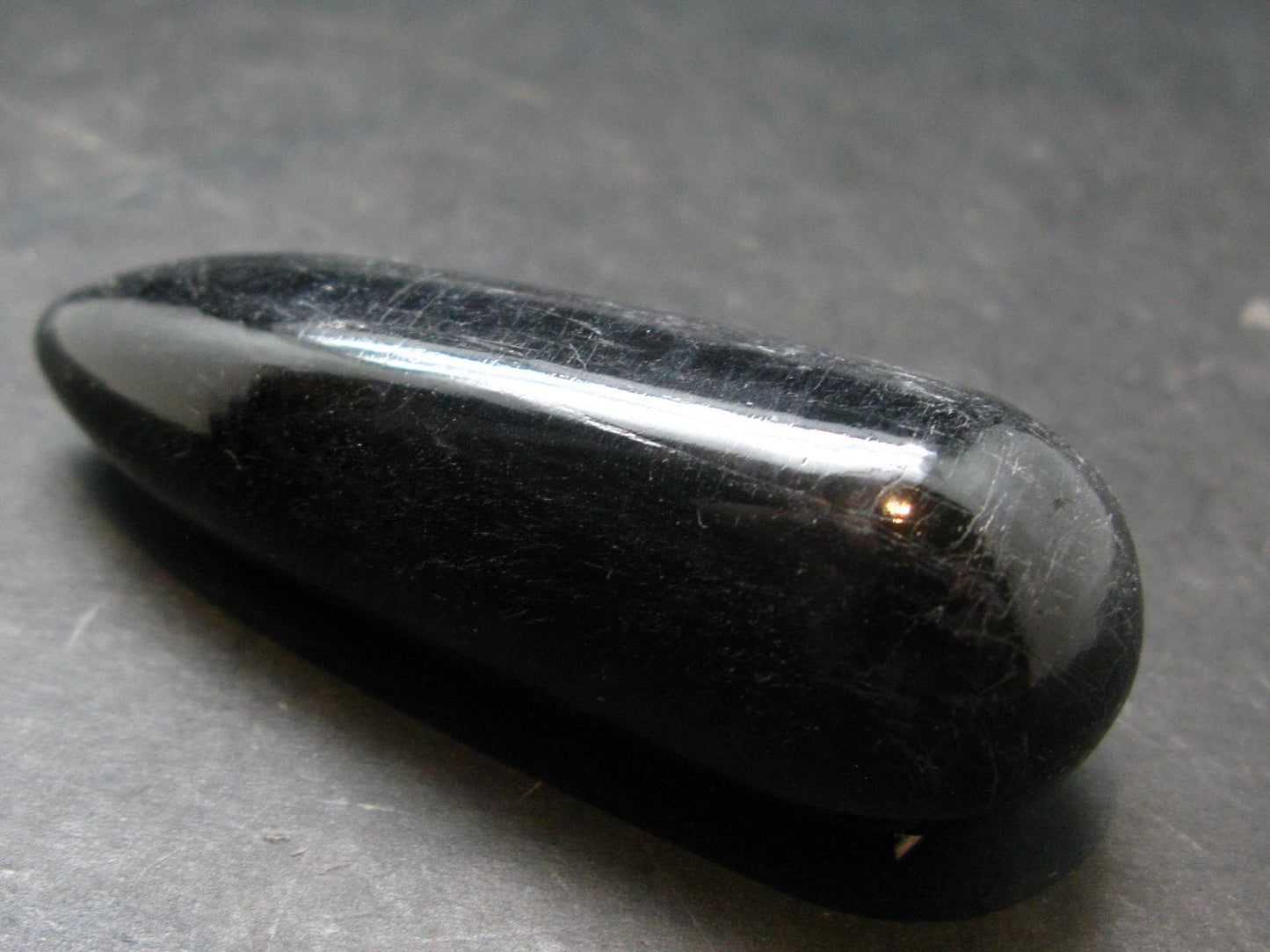 Black Tourmaline Schorl 2.8" Wand From Brazil - 64.16 Grams
