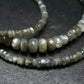 Extremely Rare Alexandrite Necklace - 17.5" - Rondelle Facetted Beads - 41.6 Carats