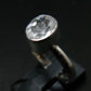 Phenakite Phenacite Crystal Silver Ring From Russia - Size 7 - 2.23 Grams