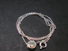 Precious Opal Sterling Silver Pendant With Chain from Ethiopia - 1.82 Grams