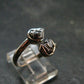 Large Meteorite Campo Del Cielo Sterling Silver Ring From Argentina - 2.73 Grams - Size 9
