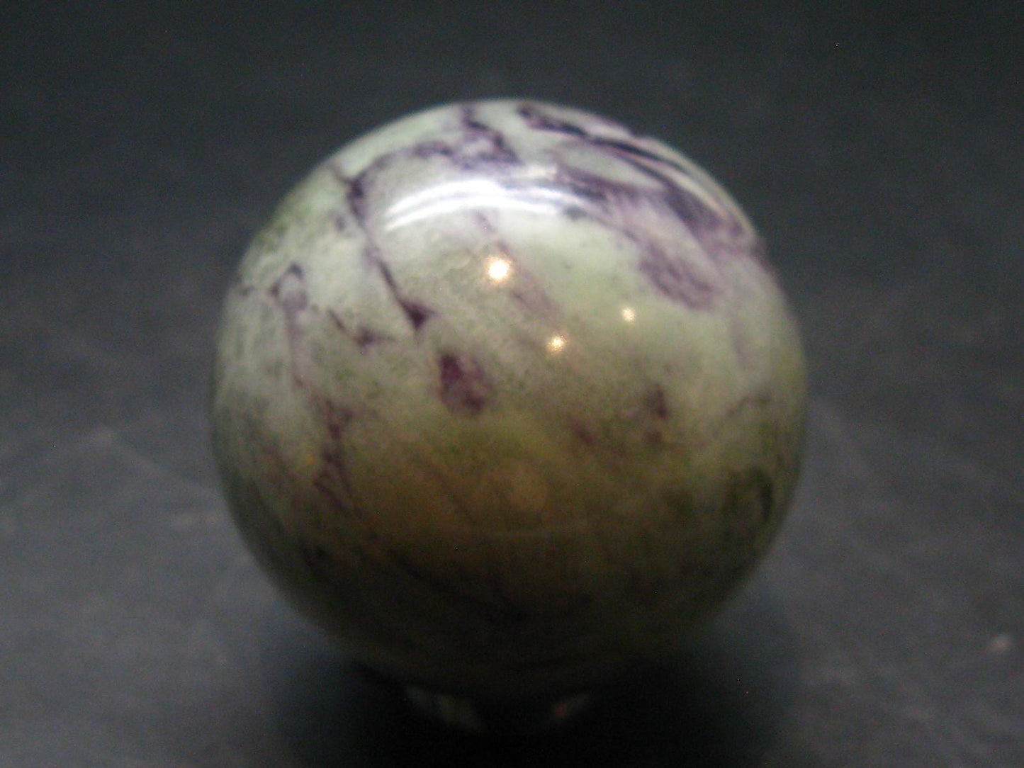 Very Rare Large Kammererite Chrome Clinochlore Sphere Ball From Turkey - 1.6" - 113.2 Grams