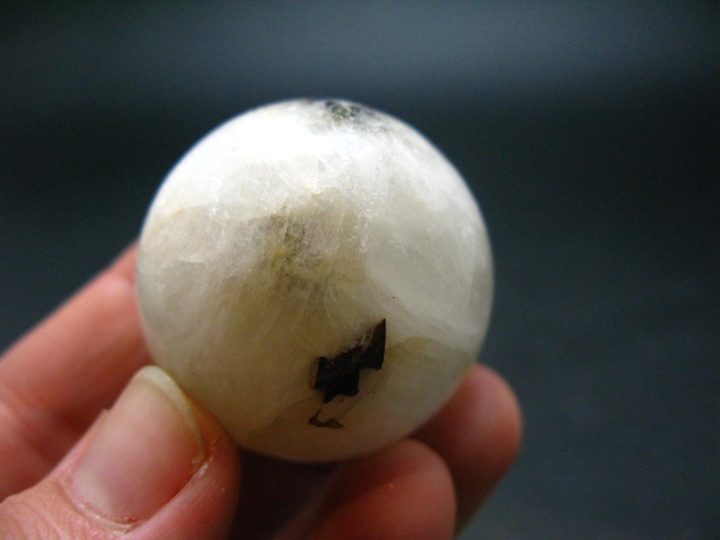 Rare Cryolite Sphere Ball From Greenland - 1.3" - 65.27 Grams
