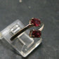 Pink Tourmaline Silver Ring From Brazil - 1.94 Grams - Size 7