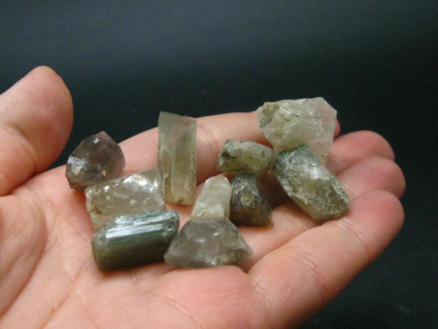 Lot of 10 Danburite Crystals From Russia - 30.0 Grams