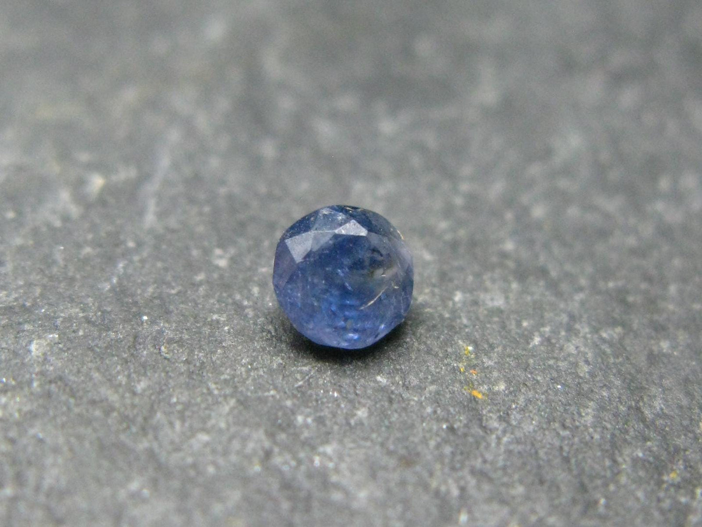 Gem Benitoite Cut Stone From California - 0.29 Carats - 4x4mm