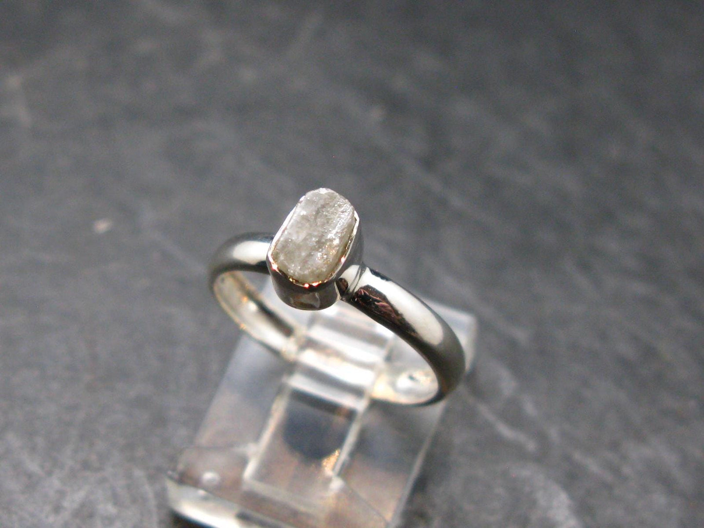 Phenakite Phenacite Sterling Silver Ring from Brazil - 1.69 Grams - Size 6