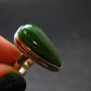 Nephrite Jade Ring From Canada - Size 8 - 6.13 Grams