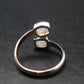 Natrolite Silver Ring From Russia - 2.0 Grams - Size 7