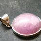 Gem Kunzite Silver Pendant From Brazil - 1.3"