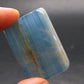 Nice Lemurian Aquatine Blue Calcite Tumbled From Argentina - 1.4" - 15.33 Grams