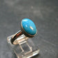 Genuine Turquoise Sterling Silver Ring - 2.40 Grams - Size 7