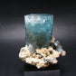Big Aquamarine & Black Tourmaline Crystal From Erongo Namibia - 3.3"