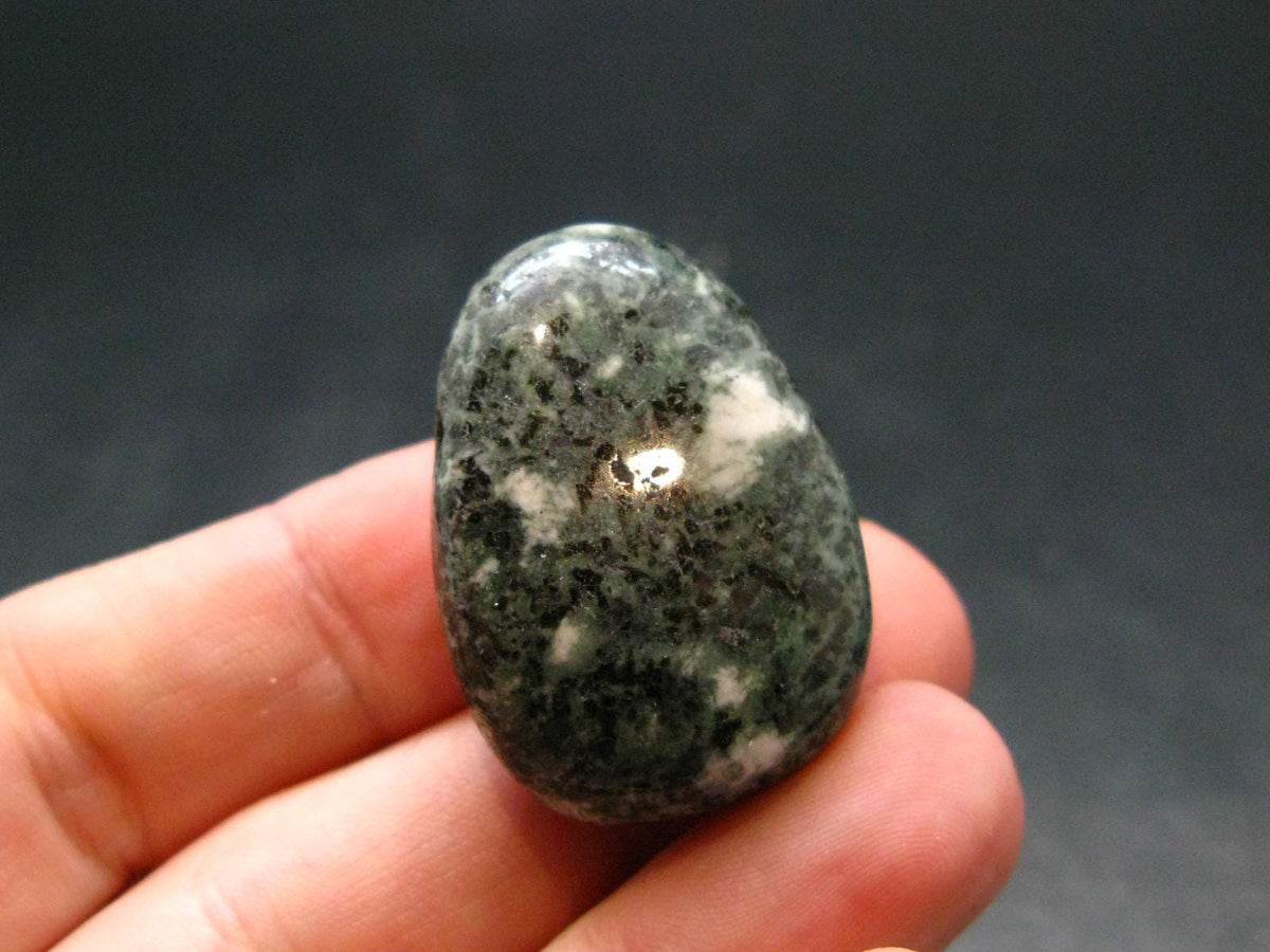 Rare Stonehenge Preseli Bluestone Metal Free Pendant From Wales UK - 1.2" - 14.27 Grams