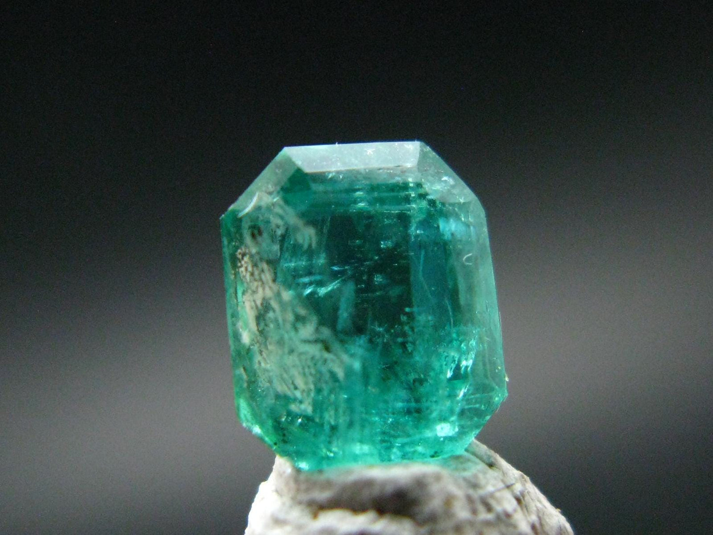 Gem Emerald Cut Stone From Zambia - 1.43 Carats