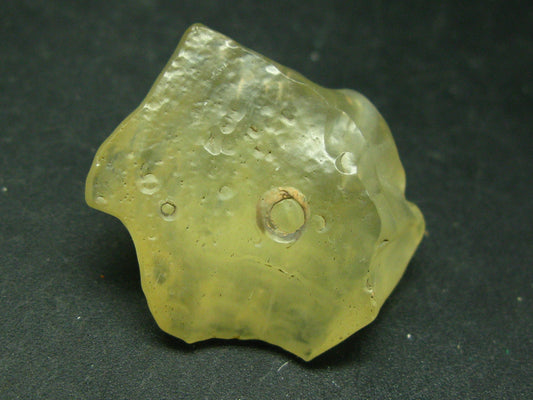 Nice Gem Libyan Tektite Glass From Libya - 19.6 Grams - 1.4"