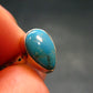 Genuine Turquoise Sterling Silver Ring - 2.49 Grams - Size 6