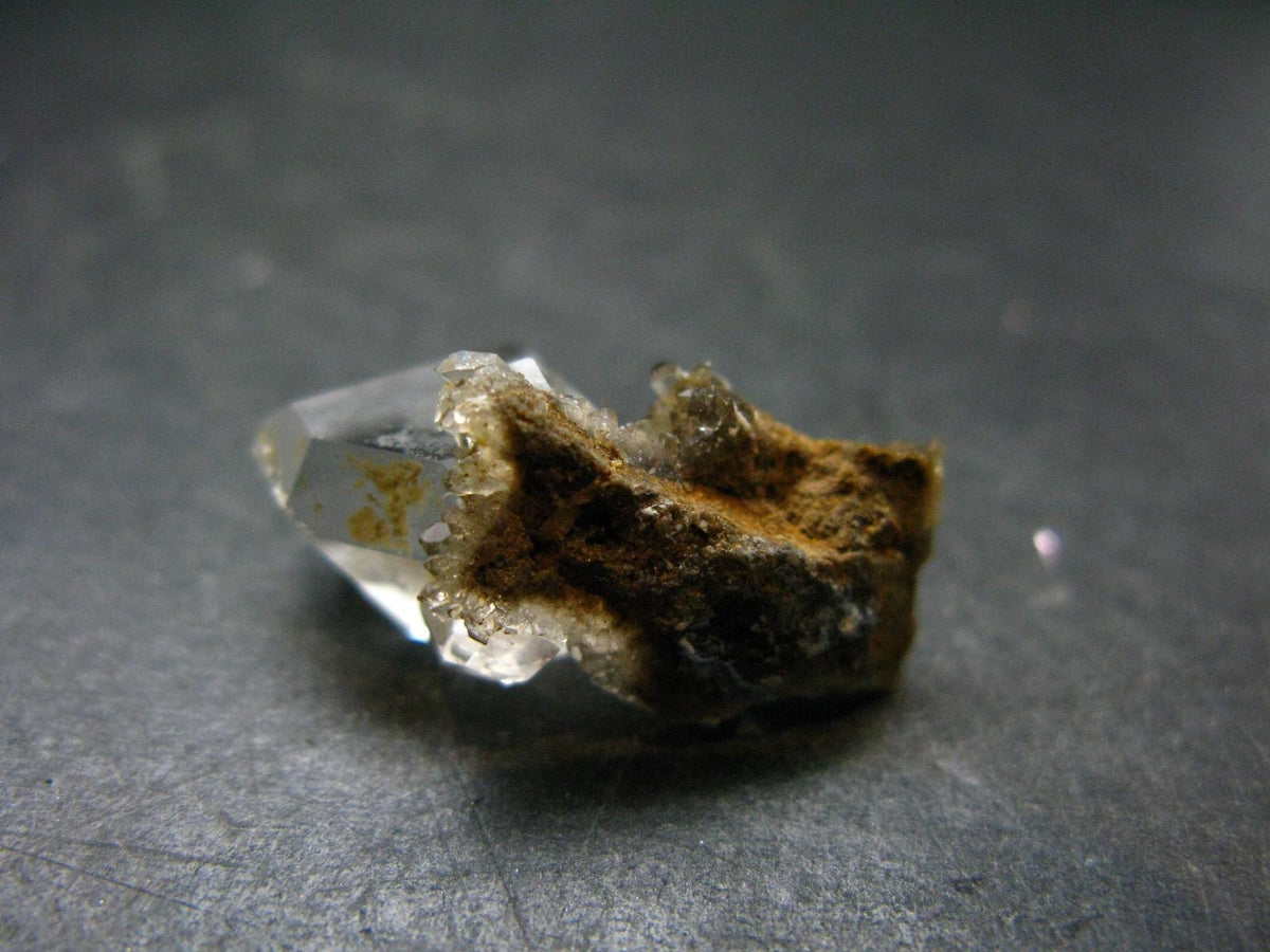 Fine Herkimer Diamond Quartz Crystal From New York - 1.0" - 3.64 Grams