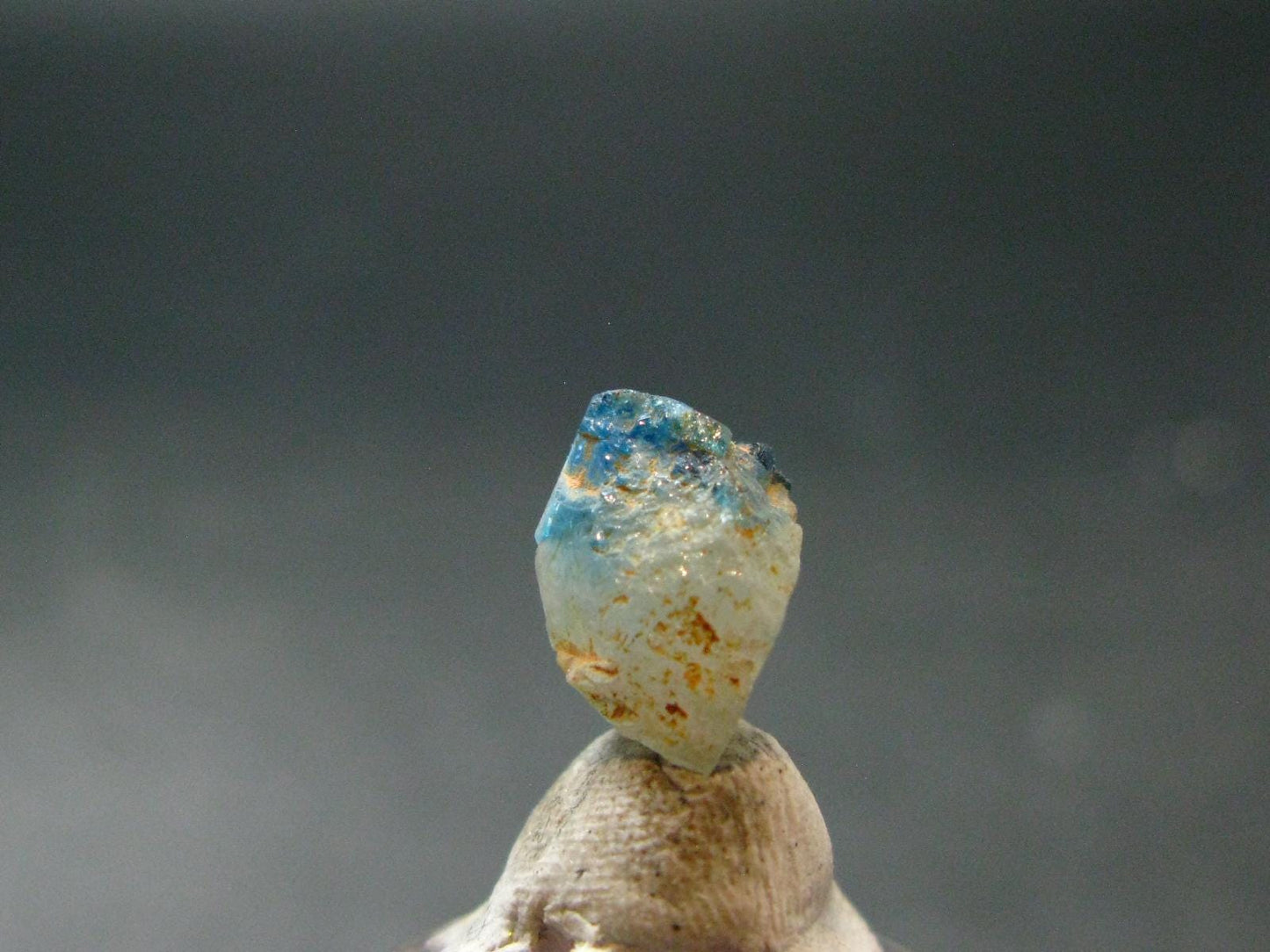 Large Euclase Blue Crystal From Zimbabwe - 4.60 Carats - 0.4"