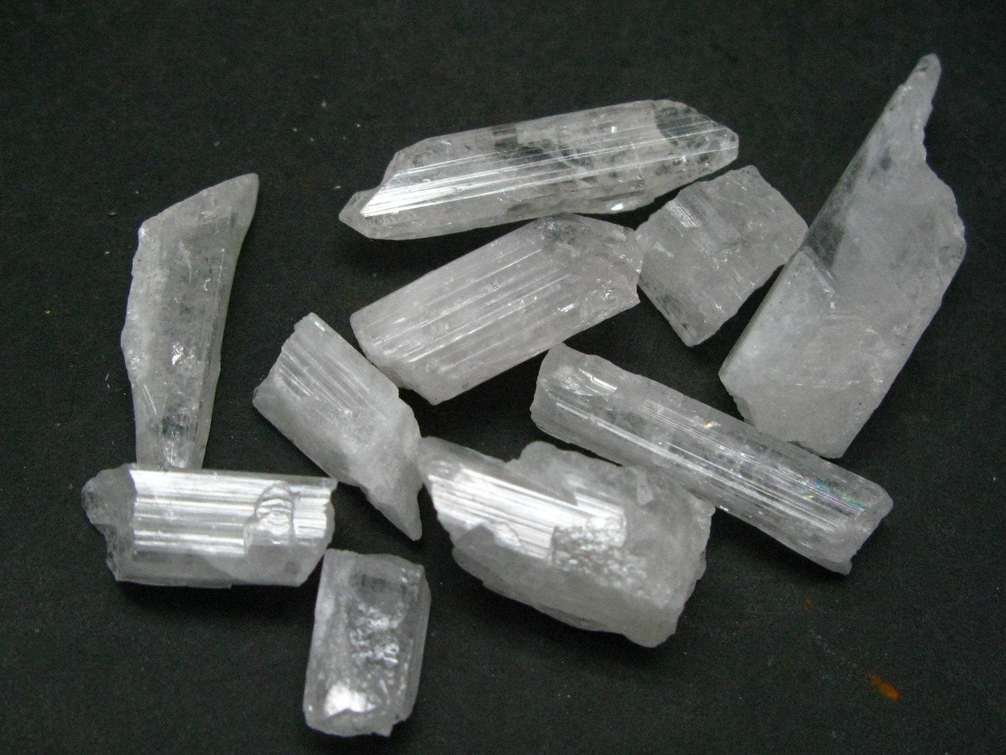 Nice Lot of 10 Danburite Crystals From Mexico - 200 Carats