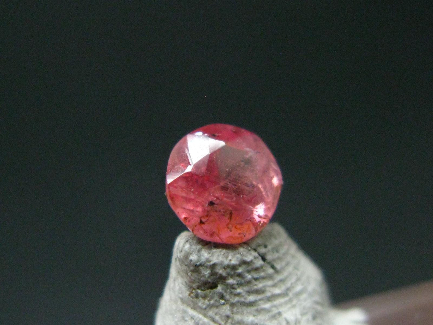 Rare Large Pezzottaite Pink Beryl Cut Facetted Gem from Madagascar - 0.48 Carats