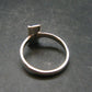 Rare Black Opal Sterling Silver Ring From Australia - Size 7